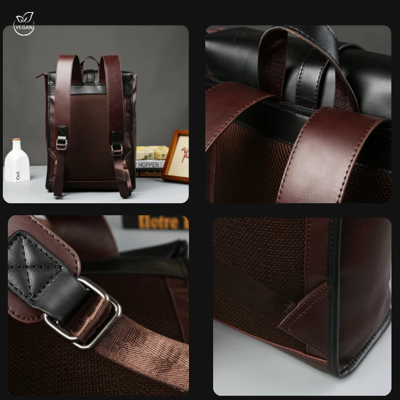 CHOCOLATE - Sac à dos en cuir