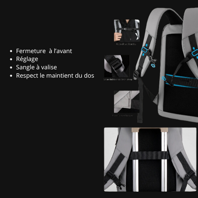 Hard backpack